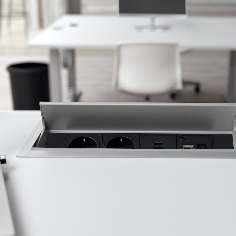 Built-in socket NETBOX Axial II Comfort Built-in socket NETBOX Axial II Comfort