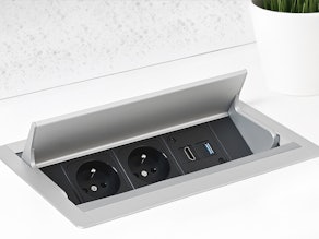 Elegante Einbausteckdosen zum Einbau in Möbel Elegante Einbausteckdosen zum Einbau in Möbel
