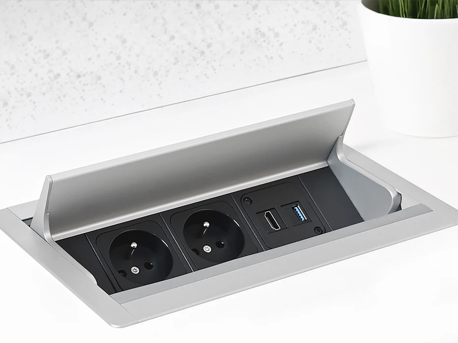NETBOX Axial II Comfort, Built-in sockets - A. & H. Meyer