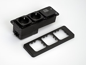 NETBOX EB Schuko socket and USB charger and frame NETBOX EB Schuko socket and USB charger and frame