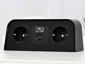 USB-oplader A+C in stopcontact USB-oplader A+C in stopcontact