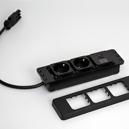 NETBOX MEB with frame black NETBOX MEB with frame black