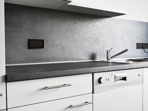 NETBOX MEB IP54 black in the kitchen NETBOX MEB IP54 black in the kitchen