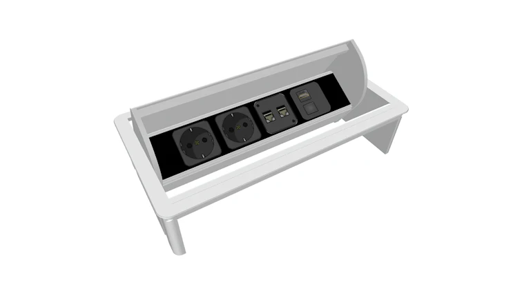 NETBOX Axial II Comfort, Built-in sockets - A. & H. Meyer