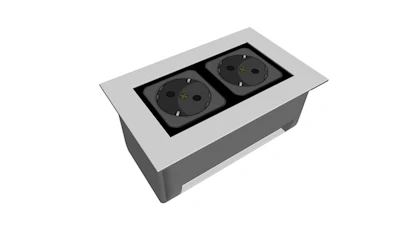 NETBOX Style, Built-in sockets - A. & H. Meyer