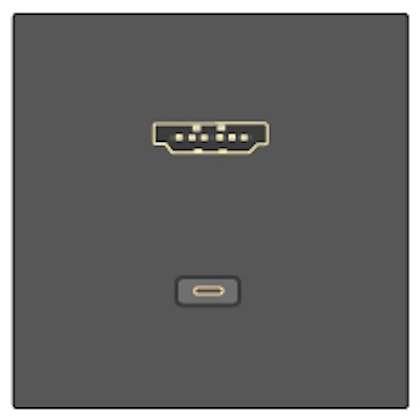 HDMI, USB 3.2 Type C Generation 2 HDMI, USB 3.2 Type C Generation 2