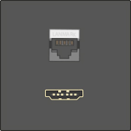 RJ45, HDMI RJ45, HDMI