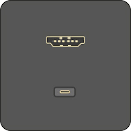 HDMI, USB 3.2 Type C Generation 2 HDMI, USB 3.2 Type C Generation 2