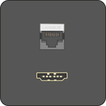 RJ45, HDMI RJ45, HDMI
