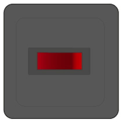 Switch 1-pole (horizontal), illuminated Switch 1-pole (horizontal), illuminated