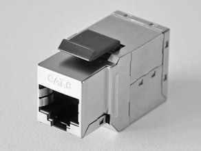 RJ45 Cat6A socket-to-socket data coupling RJ45 Cat6A socket-to-socket data coupling
