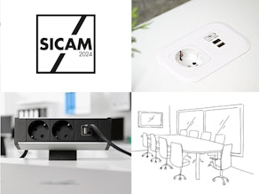 New sockets for furniture at SICAM 2024 New sockets for furniture at SICAM 2024