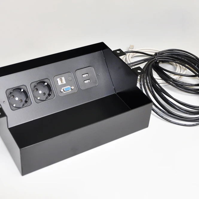 NETBOX Combi, Built-in sockets - A. & H. Meyer