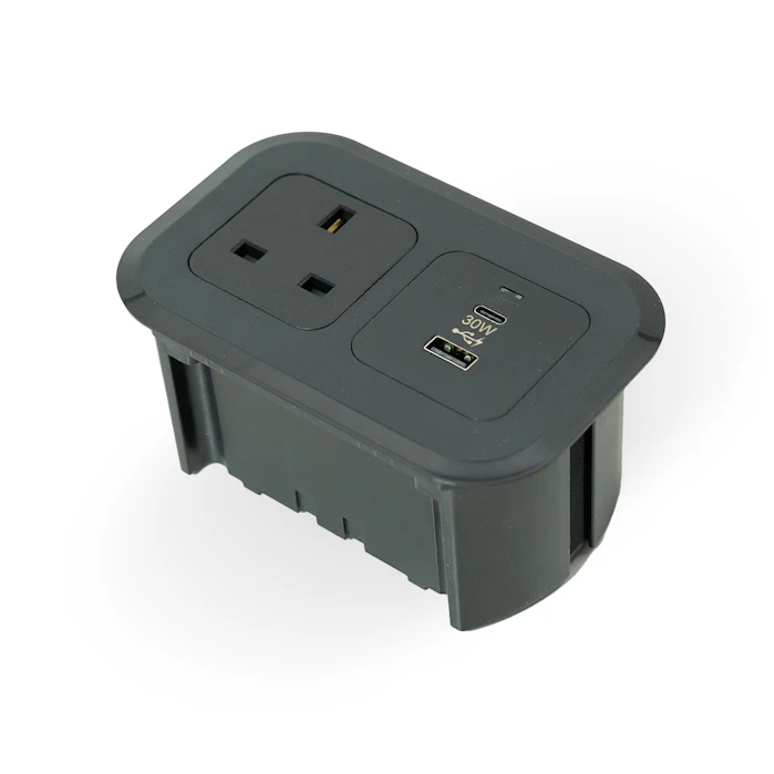 NETBOX Flush, Built-in sockets - A. & H. Meyer