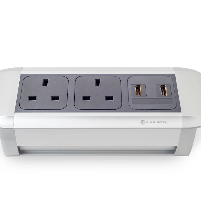NETBOX Line, Built-in sockets - A. & H. Meyer