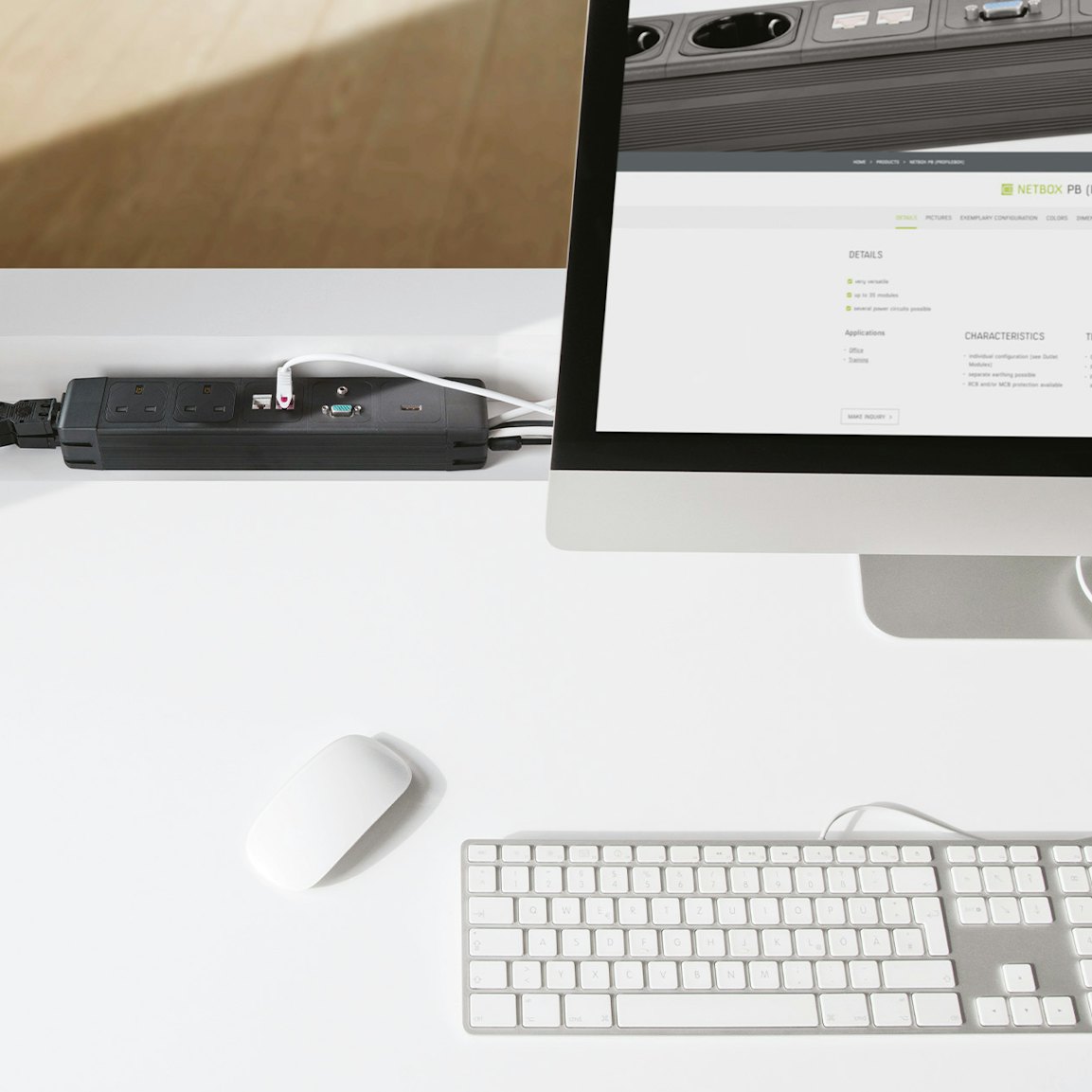 NETBOX Profilebox, Power strips - A. & H. Meyer